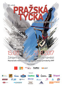 Pražská tyčka 2017 - plakát